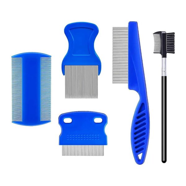 High Quality Flea Lice Comb for Dogs Cats with Tear Stain Remover