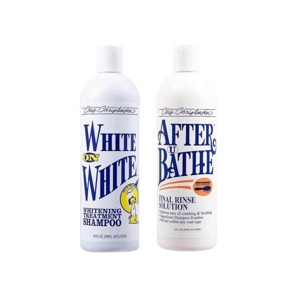 High-Performance Dog Shampoo and Conditioner Bundle for Whitening and Shine