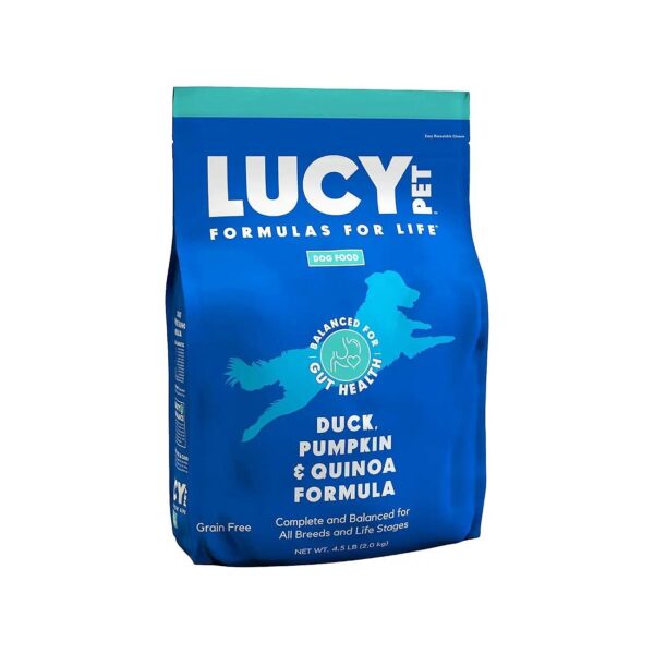 High-Protein Duck Formula Dog Food with Quinoa and Pumpkin for All Life Stages