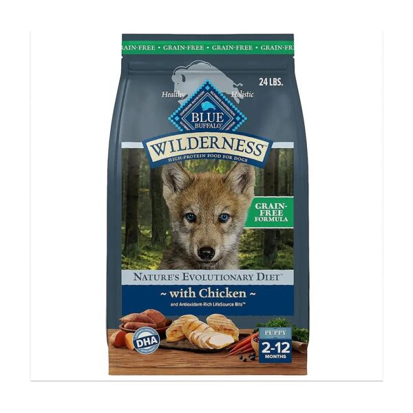 High-Protein Grain-Free Puppy Food with Natural Ingredients