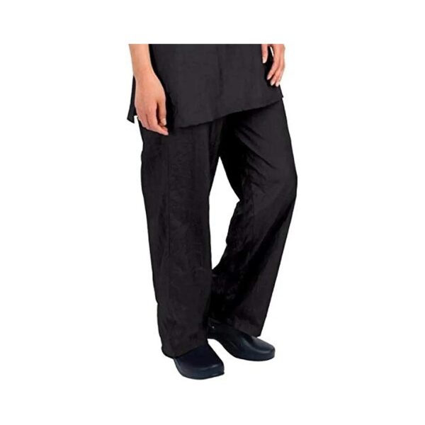 High-Quality Black Nylon Grooming Pants Available in 2X Size for Pet Groomers