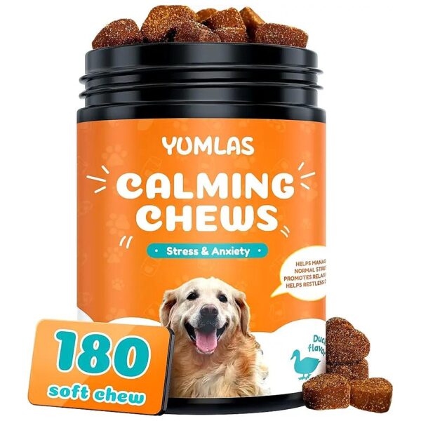 High-Quality Calming Chews for Dogs Anxiety Relief Treats for All Breeds