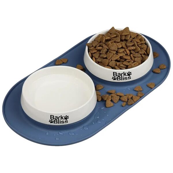 High-Quality Ceramic Dog Food and Water Bowls Designed for Small Medium Size Dogs