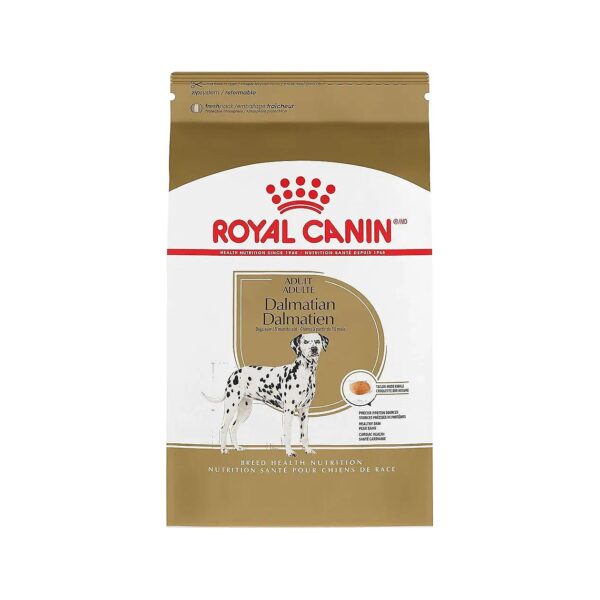 High-Quality Chicken-Based Dry Dog Food for Purebred Dalmatians 15 Months and Older