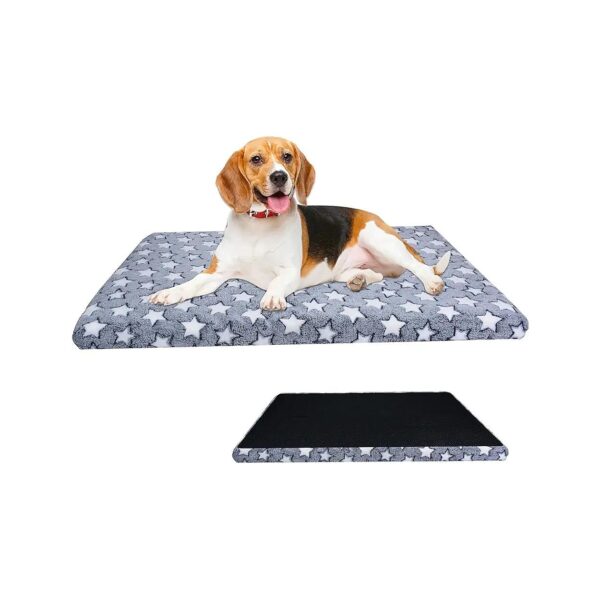 High-Quality Dog Bed Mat with Machine Washable Removable Cover and Orthopedic Support