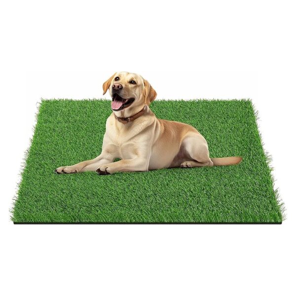 High-Quality Dog Potty Grass 3x5 Inch Excellent Drainage Stain-Resistant Easy Cleaning