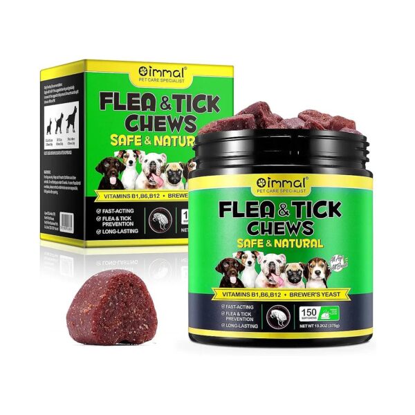 High-Quality Flea and Tick Prevention Chewables for Dogs of All Breeds