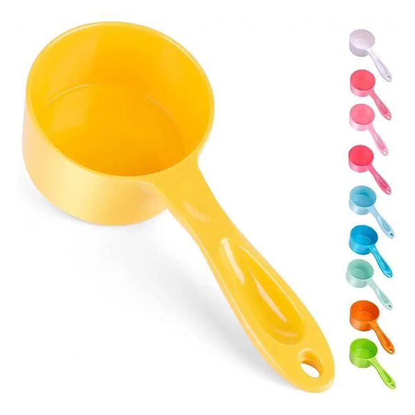 High-Quality Melamine 1 Cup Pet Food Measuring Scoop for Dogs Cats and Birds