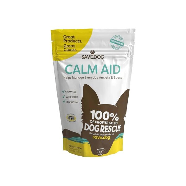 High-Quality Natural Calming Chews for Dogs with Anxiety and Stress Relief