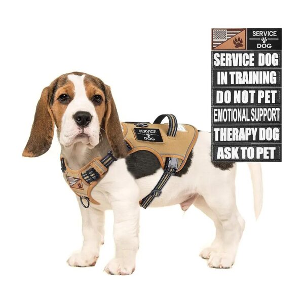 High-Quality No-Pull Dog Vest with Sturdy D-Rings and Handle for Small Medium Large Dogs