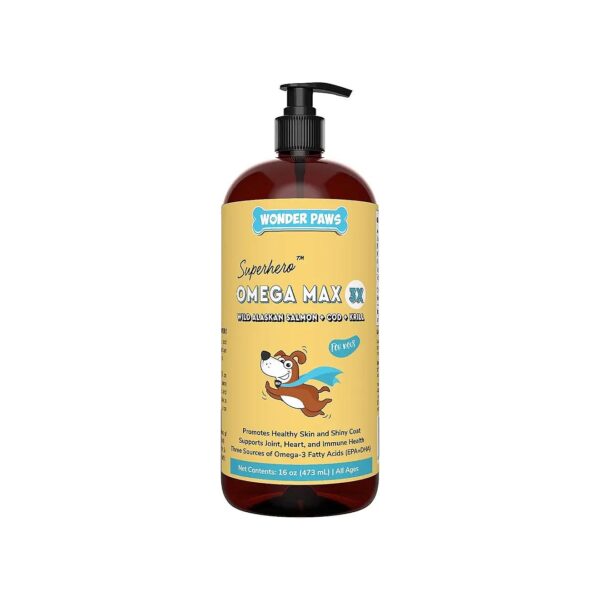 High-Quality Omega 3 Fish Oil for Dogs - EPA and DHA Fatty Acids