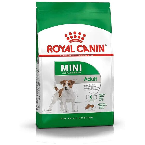 High-Quality Pellet Food for Coat Health and Tartar Reduction in Mini Adult Dogs