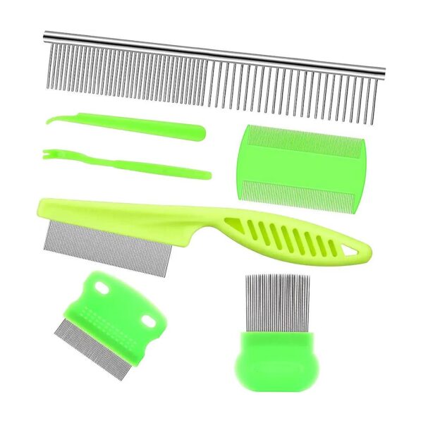 High-Quality Pet Flea Comb Set for All Dogs and Cats