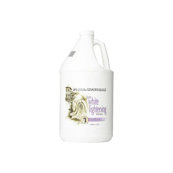 High-Quality Pet Lightening Shampoo for White and Cream Coats