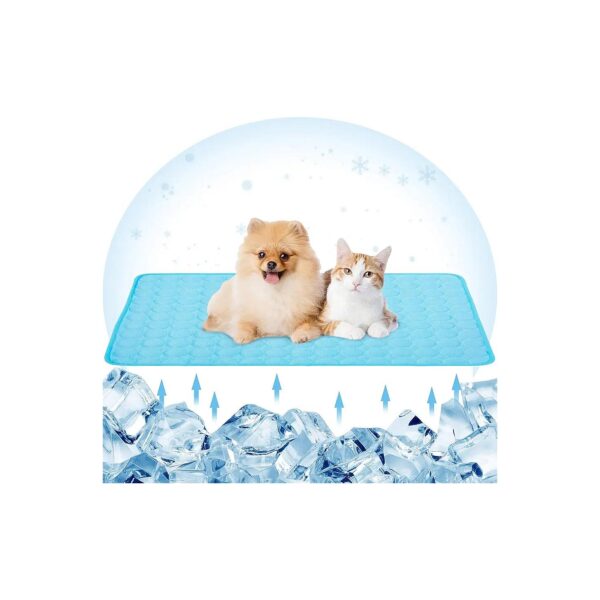 High-Quality Self-Cooling Ice Silk Dog Cooling Mat for Dogs and Cats Indoor Outdoor