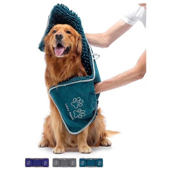 High-Quality Shammy Dog Towel for Gentle and Quick Drying