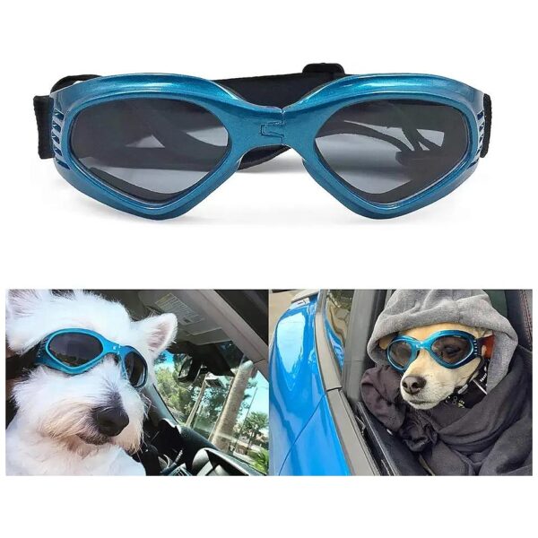 High-Quality Waterproof Sunglasses with UV Lens Protection for Cats and Small Dogs