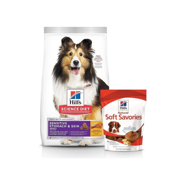 Hill'S Adult Dog Food 4 Pounds Chicken Meal and Barley Recipe Sensitive Stomach and Skin