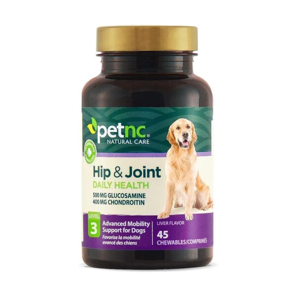 Hip and Joint Care Supplement for Large Breed Adult Dogs 45 Count