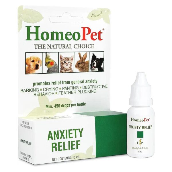 Homeopathic Pet Calming Treatment for Stress Relief in Dogs and Cats