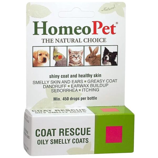 Homeopathic Pet Skin and Coat Rescue for Healthy Coats and Skin