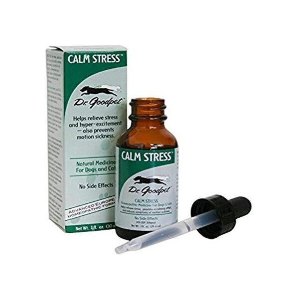 Homeopathic Stress Formula for Small Dogs and Cats with Motion Sickness and Hyperactivity