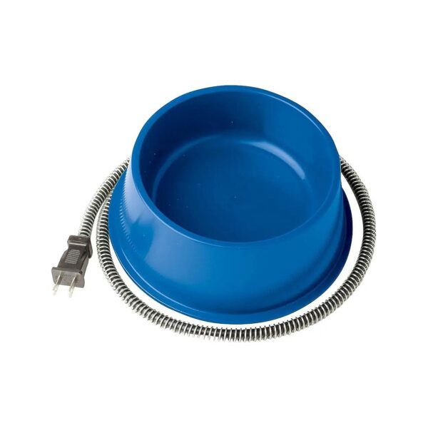 Household Pet Essentials Heated Pet Bowls for Multi-Pet Families