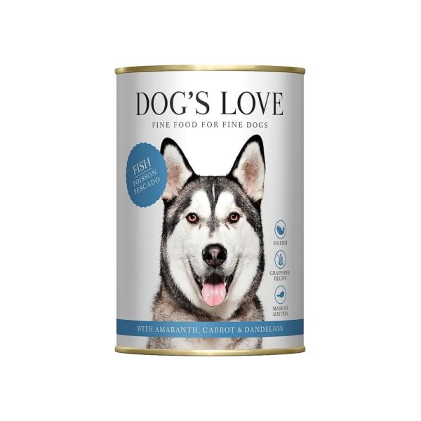 Human-Grade Fish Wet Food for Adult Dogs with Single Protein and Limited Ingredients