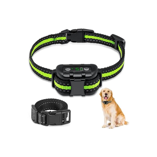 Humane Beep Vibration Shock Training Collar for Dogs