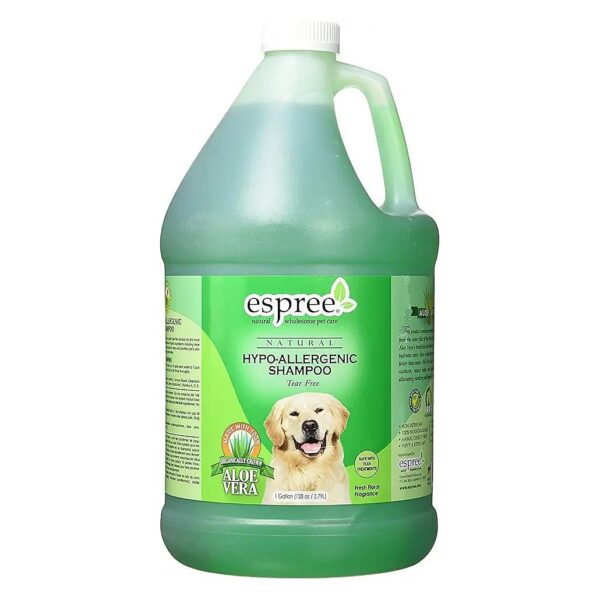 Hypo Allergenic Shampoo for Sensitive Pet Skin 1 Gallon