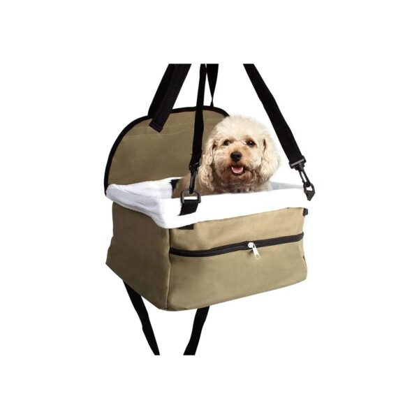 Imperial Home Portable Pet Carrier and Car Seat for Small to Medium Sized Pets