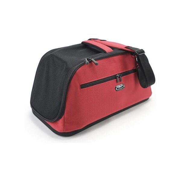 In-Cabin Pet Carrier with Ultra Plush Bedding and Zipper Pockets