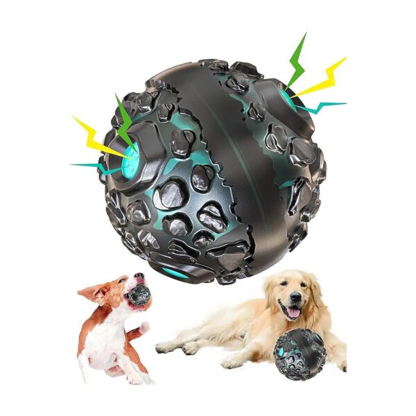 Indestructible Aggressive Chewer Dog Toy Ball for Large Medium Small Breeds