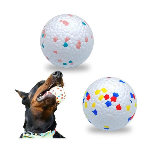 Indestructible Odourless Solid Dog Balls for Medium Large Dogs