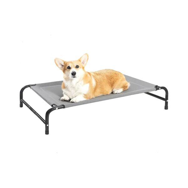 Indoor and Outdoor Dog Bed with Cooling Mesh and Stable Frame for Medium Dogs