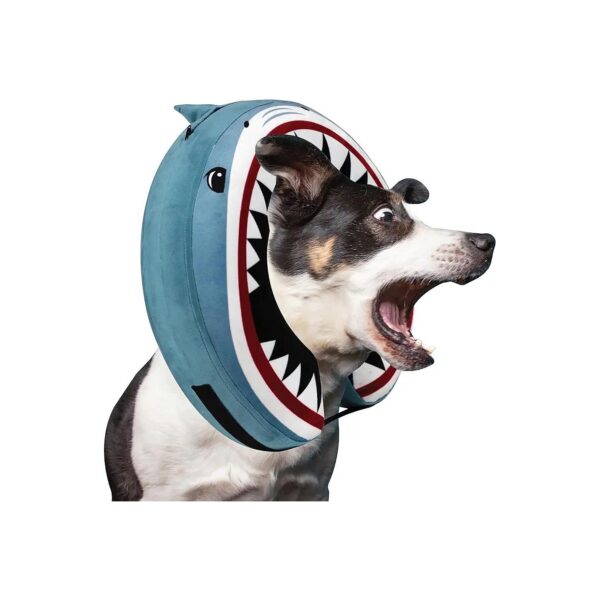 Inflatable Dog Cone Collar for Large Dogs with After Surgery Care Kit