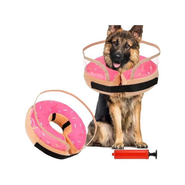 Inflatable Soft Cone Collar for Large Medium Small Dogs and Cats after Surgery