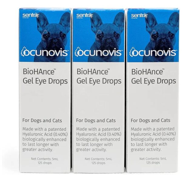 Innovative Eye Lubricant for Dogs and Cats with Eye Inflammation, Eczema, and Allergies