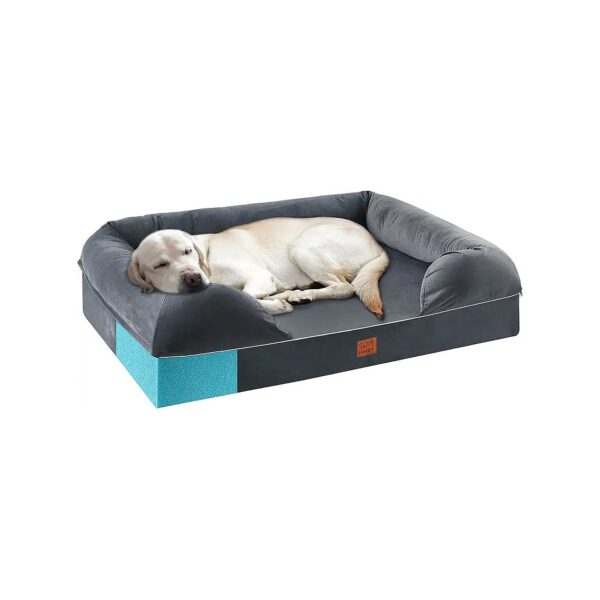 Innovative Orthopedic Dog Bed with Waterproof Liner and Durable Zipper for Large Dogs