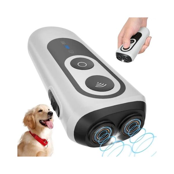 Instant Behavior Correction with Ultrasonic Dog Bark Deterrent Device for 50FT Range