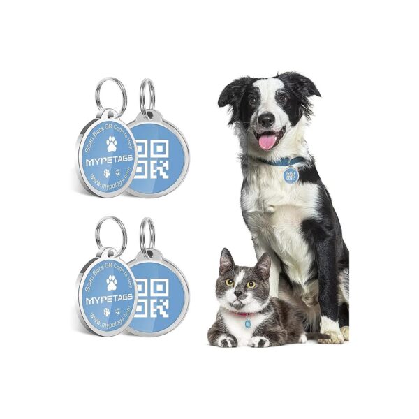 Instant Location Tracking Pet ID Tags with Online Profile