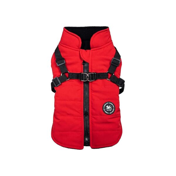 Insulated and Warm Dog Coats with Built-in Harness for Small to Large Dogs for Winter