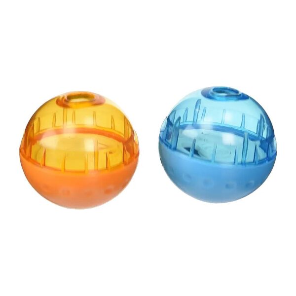 Intelligent Interactive Dog Treat Ball Toy for Dogs of All Ages 2 Pack