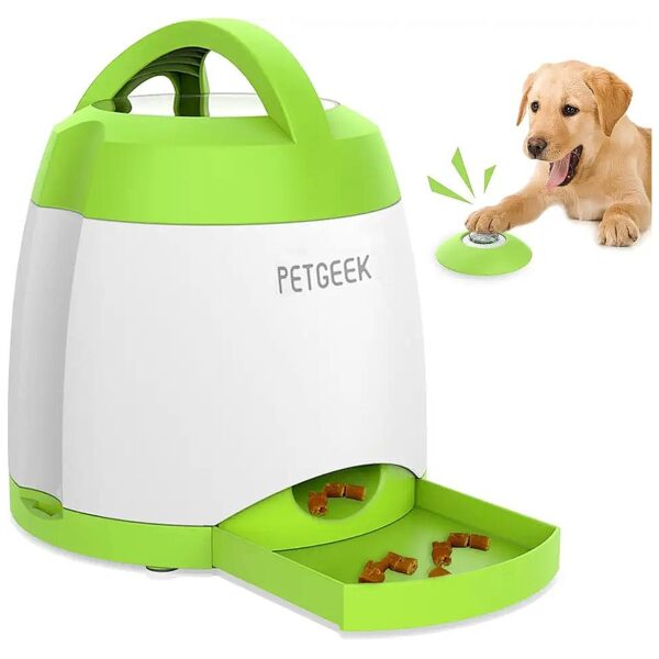 Interactive Dog Feeder Puzzle Toy with Memory-Training and Multi-Functional Design