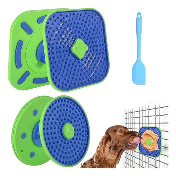 Interactive Licking Mat for Dog Crate Feeding Mats Slow Feeding Mats Anxiety Relief Gift