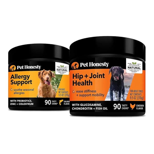 Itch Relief for Dogs with Skin Allergies and Joint Pain Relief