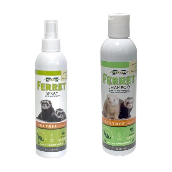 Itchy Ferret Skin Soother Fresh Tea Tree Shampoo and Spray