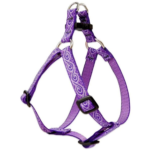 Jelly Roll Pattern Step In Harness for Small Dogs