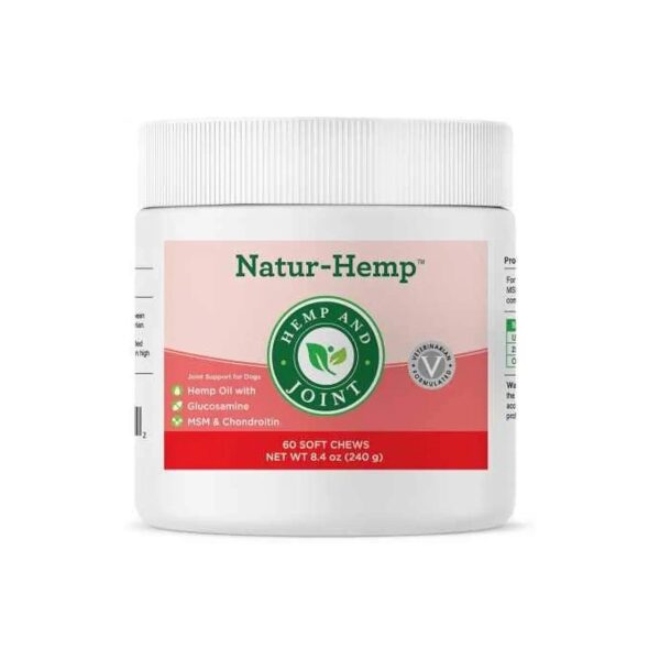 Joint Relief for Dogs with Hemp Oil and Glucosamine Chondroitin Soft Chews