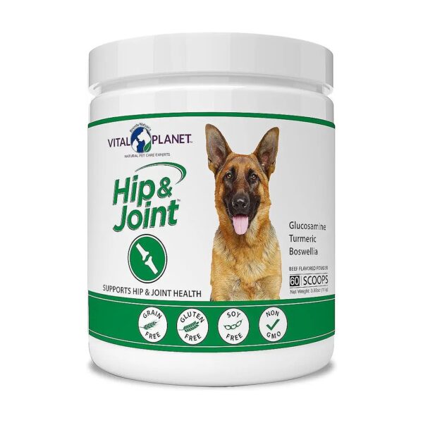 Joint and Mobility Support Supplement for Dogs with Glucosamine, Chondroitin, and MSM